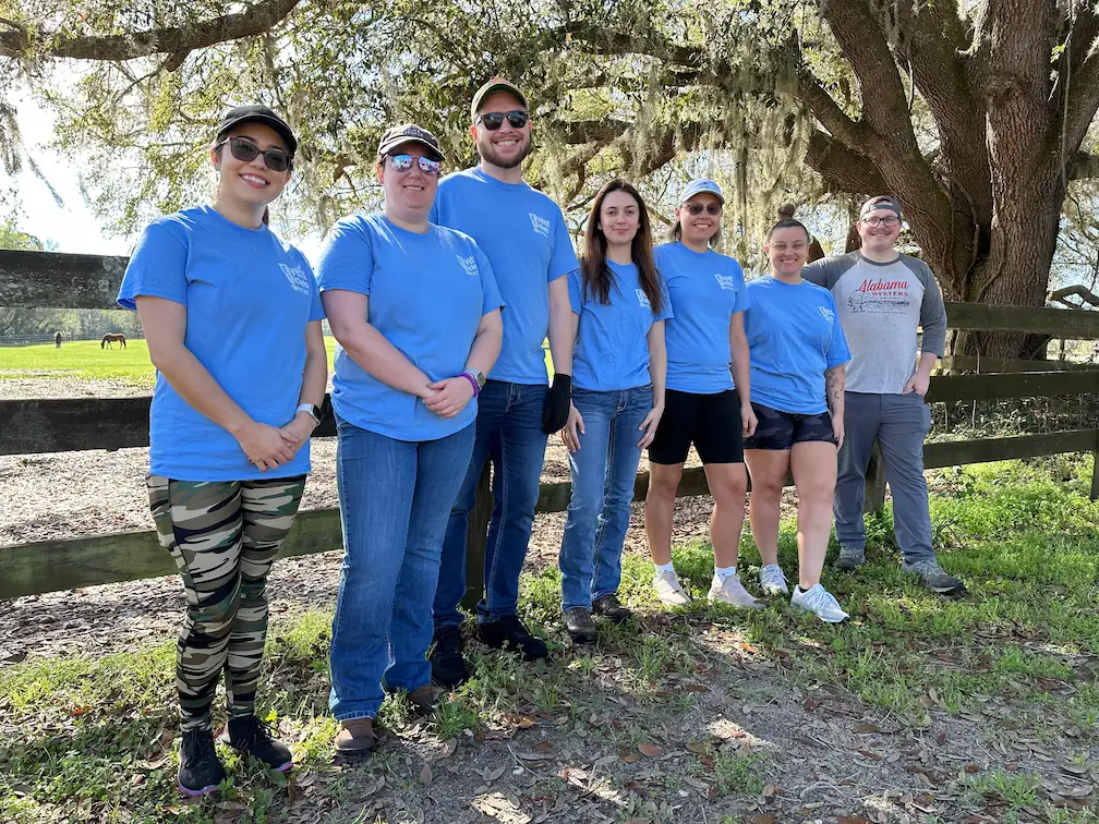 Event Tickets Center team members volunteering